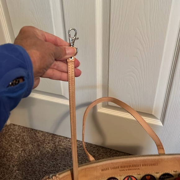 Consuela market tote Fiesta Market natural leather tote - Picture 5 of 8